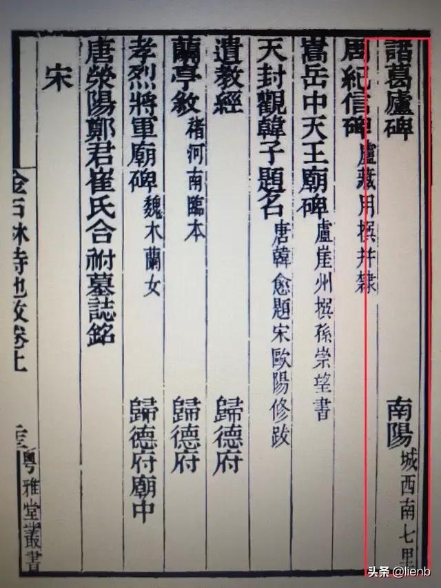 曰"宛"，曰"宛中，隆"，曰"隆中"，曰"南阳"，曰"躬耕于南阳"解密