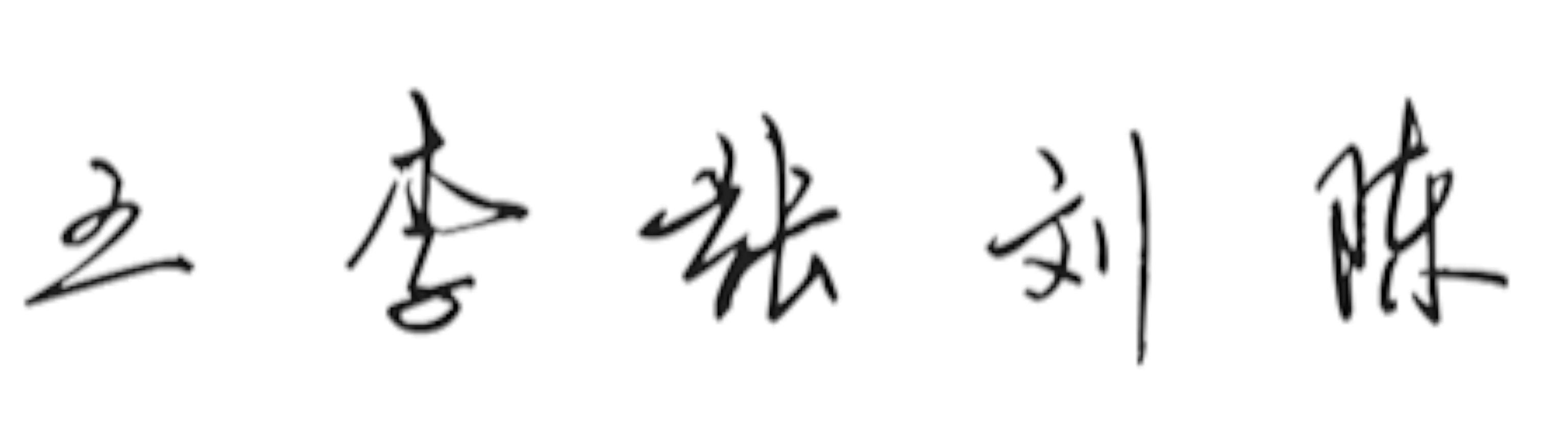 诸子百家，百家姓名