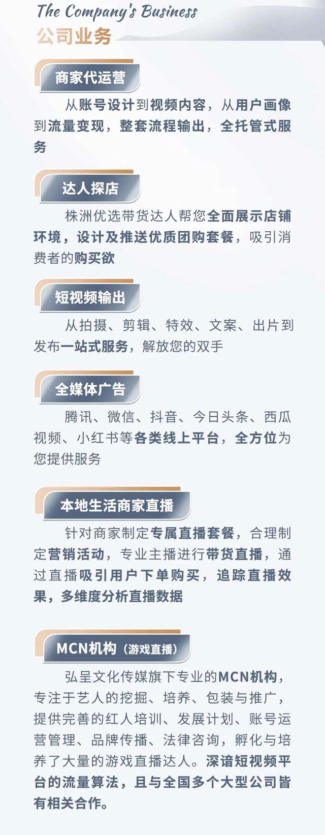 公司介绍丨湖南弘呈文化传媒